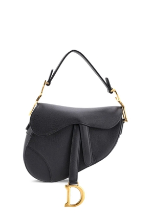 Christian Dior Pre-Owned Saddle Handbag Leather Mini shoulder bag - Black