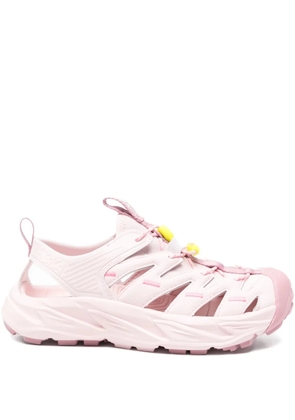 HOKA Hopara lace-up textured sandals - Pink