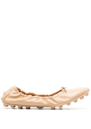 Tod's Gommino ballerina shoes - Neutrals