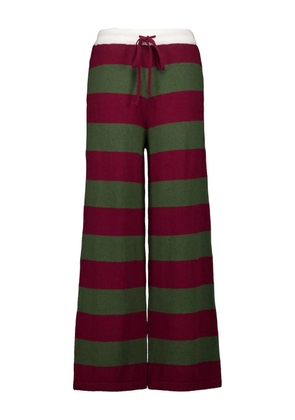PAULA striped trousers - Red