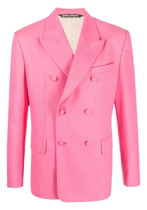 Palm Angels Sonny double-breasted blazer - Pink