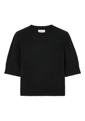 Le Kasha short-sleeves sweater - Black