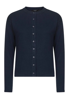 Weekend Max Mara ribbed button cardigan - Blue