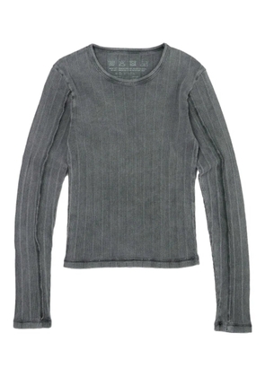 mfpen ribbed-knit top - Grey