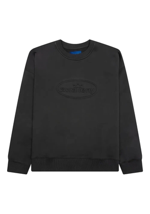 Awake NY embossed-logo crew-neck sweatshirt - Black