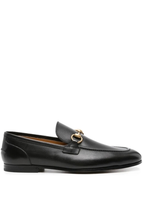 Gucci Jordaan leather loafers - Black
