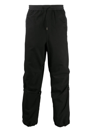 Maharishi drawstring track pants - Black