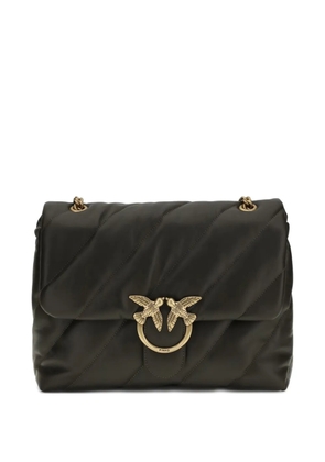 PINKO Love quilted shoulder bag - Green