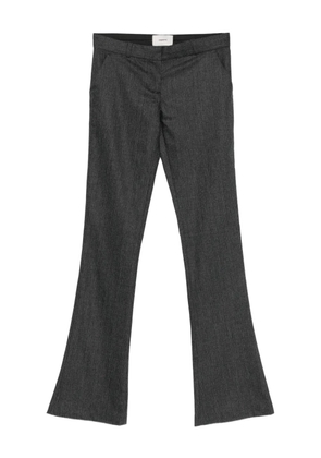 Coperni checked trousers - Black