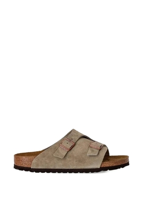 Birkenstock Zürich suede sandals - Neutrals