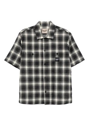GALLERY DEPT. Playground short-sleeve plaid shirt - Black