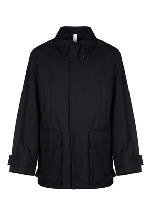 Hevo Castel Del Monte flap pocket jacket - Black