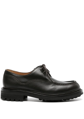 Church's Lymington burnished-leather lace-up shoes - Brown