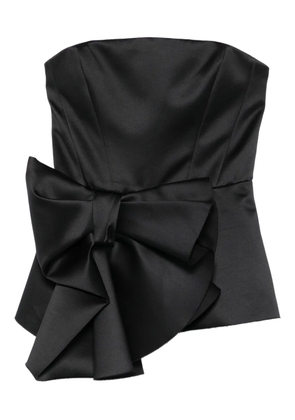 Viktor & Rolf bow-embellished top - Black