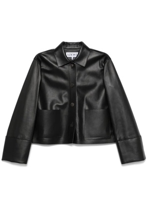 LOEWE leather jacket - Black