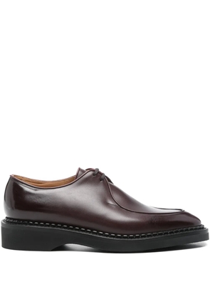 John Lobb Smith leather Derby shoes - Brown