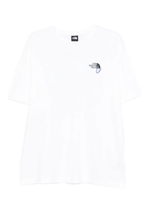 The North Face logo-embellished T-shirt - White