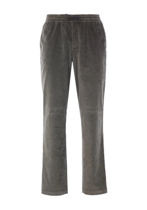 Sease elasticated-waistband corduroy pants - Green