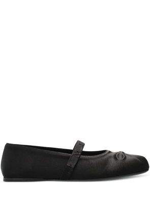 Marni leather ballet flats - Black