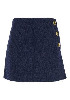 PINKO bouclé mini skirt - Blue