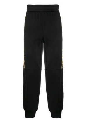 Versace Barocco logo track pants - Black