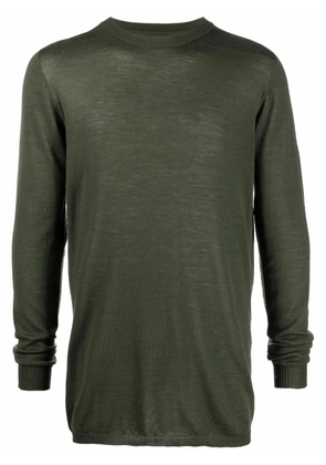 Rick Owens fine-knit wool jumper - Green