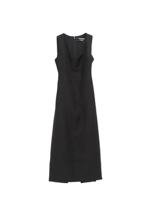 Jacquemus square-neck midi dress - Black