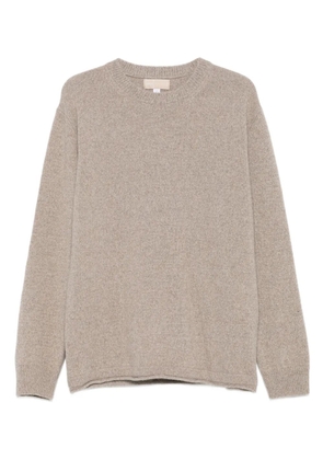 120% Lino round-neck sweater - Neutrals