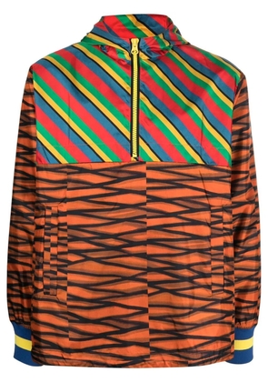 Pierre-Louis Mascia short-zip-up lightweight jacket - Orange