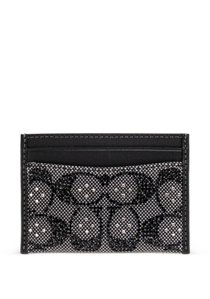 Coach beaded-detail card holder - Black