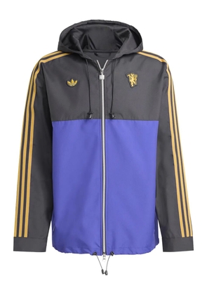 adidas Manchester United FC Terrace Icons hooded jacket - Black