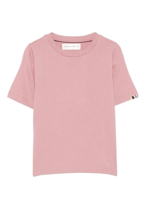 extreme cashmere short-sleeve crew-neck T-shirt - Pink