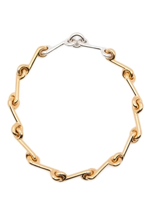 Uncommon Matters polish-finish necklace - Gold