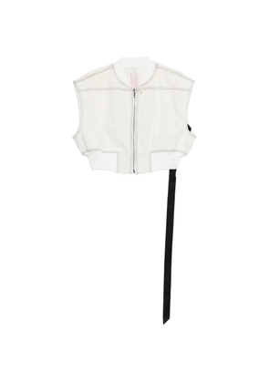 Rick Owens DRKSHDW zip-fastening gilet - Neutrals