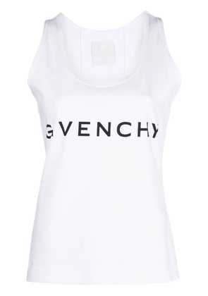 Givenchy logo-print tank top - White