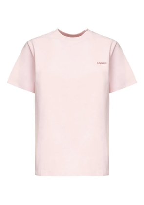 Coperni embroidered cotton T-shirt - Pink