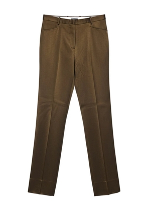 TOM FORD press-crease trousers - Green