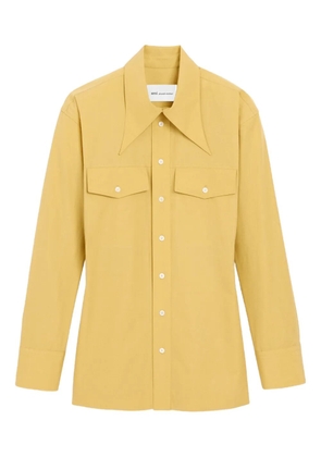 AMI Paris long-sleeve pocket shirt - Yellow