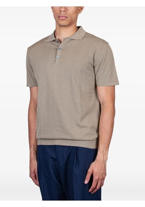 Daniele Fiesoli short-sleeve polo shirt - Neutrals