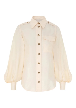 ZIMMERMANN Utility shirt - Neutrals