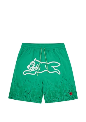ICECREAM graphic-print shorts - Green