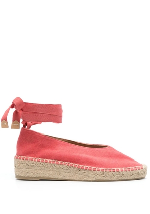Castañer Gea 35mm plain-weave espadrilles - Pink