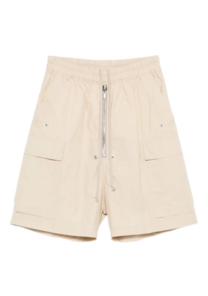 Rick Owens cargo zip shorts - Neutrals