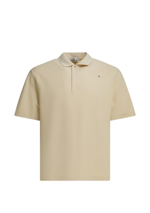 Stone Island button-fastening polo shirt - Neutrals