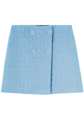 Versace tweed high-waist skirt - Pink