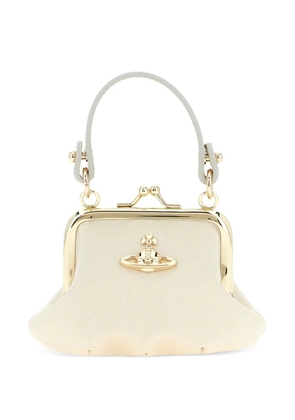 Vivienne Westwood mini Granny tote bag - Neutrals