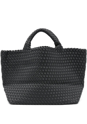 NAGHEDI medium St. Barths woven tote bag - Black