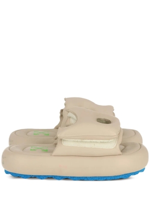 Off-White Meteor padded sandals - Neutrals