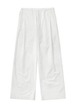 1989 STUDIO striped trousers - White