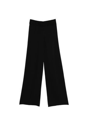 Philo-Sofie ribbed wide-leg trousers - Black
